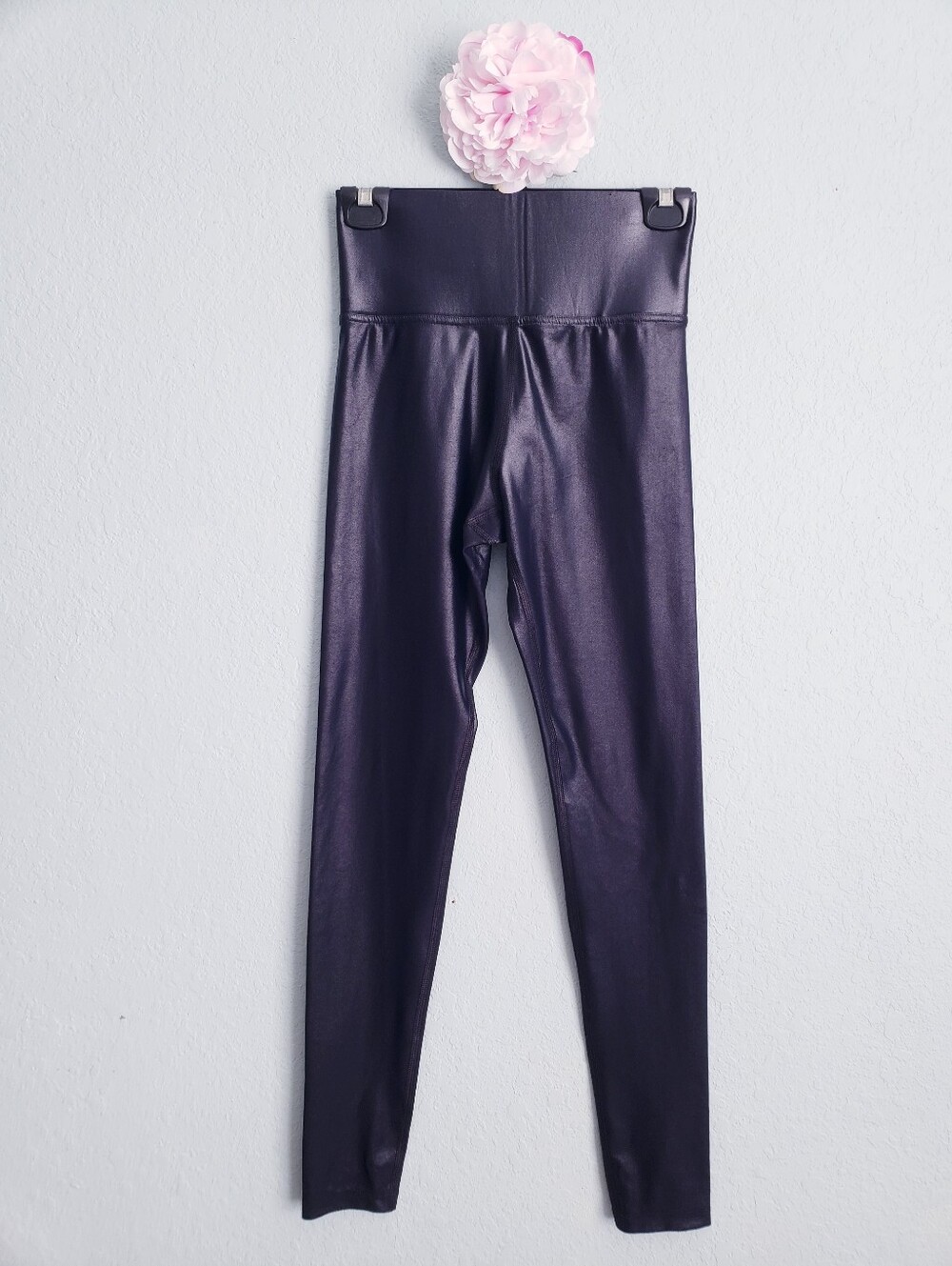 Carbon38 High Rise Full-Length Legging in Takara Shine Black